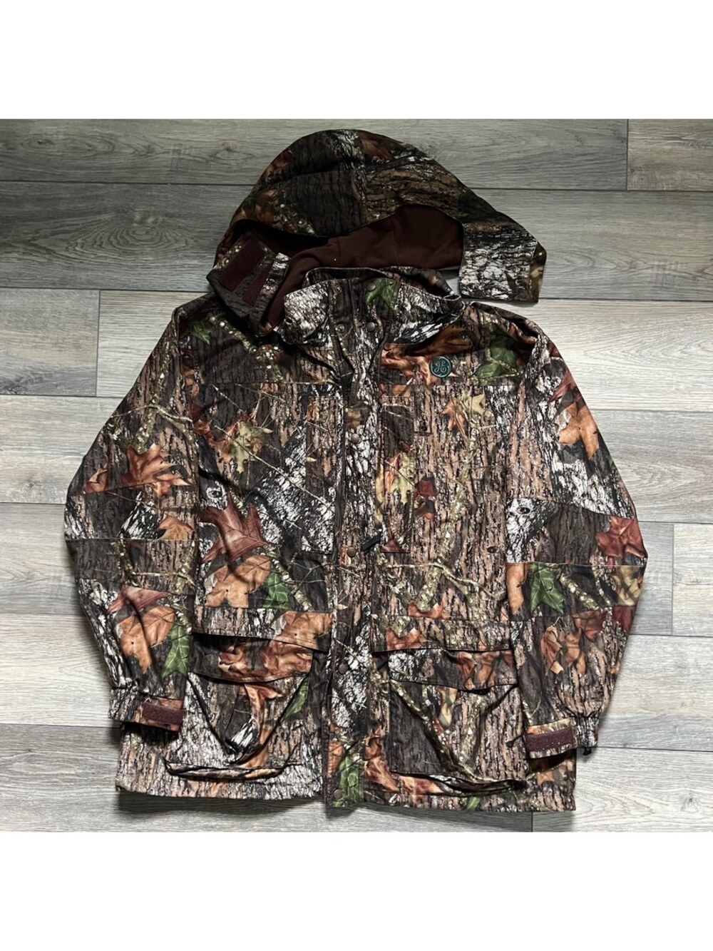 Cabela's Men's 2XL Tall Whitetail Camo Hooded Hunting Jacket Gore-Tex